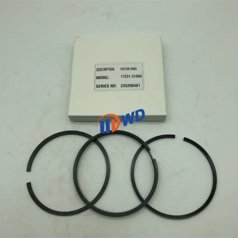 17331-21050 piston rings set STD 87mm for kubota for bobcat V2203 V2403 V1703 V-Type IDI