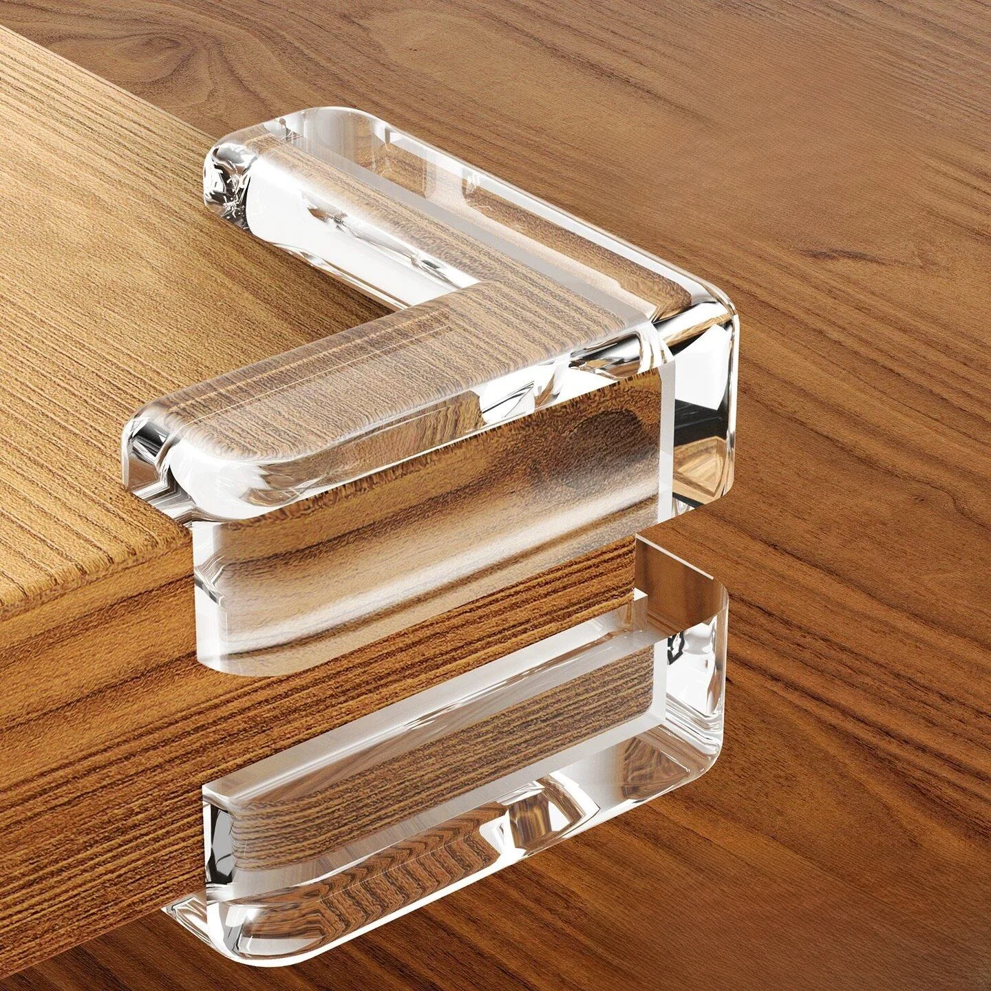 透明な衝突防止ソフトシリコンコーナープロテクター、テーブル用、安全保護、直角接着剤