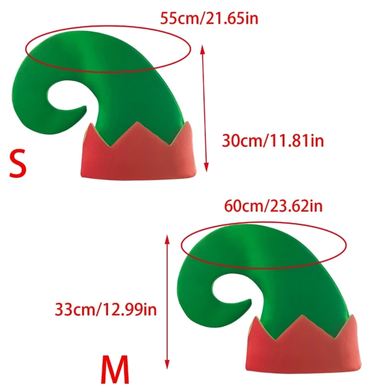 Stripe Pattern Christmas Hats Breathable Santa Hats Unisex Adult Santa Hats for Holiday Parties and Festives Celebrations