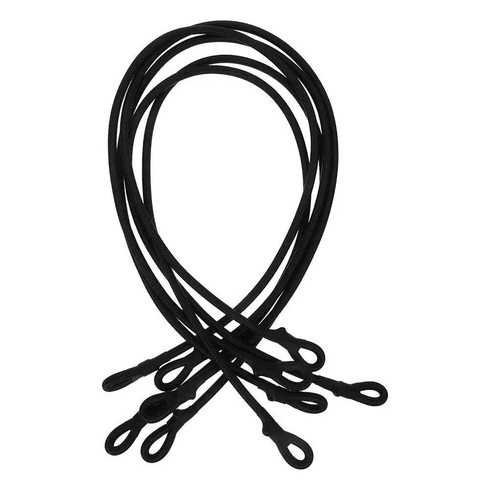 

5pcs Trampoline Rope High Elasticity Latex Bungee Cords Press Buckles Trampoline Tension Band Replaceable Portable