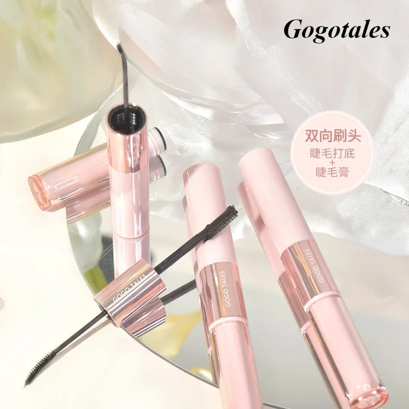 

gogotales slim double-ended mascara is not easy to smudge thick and long curling mascara