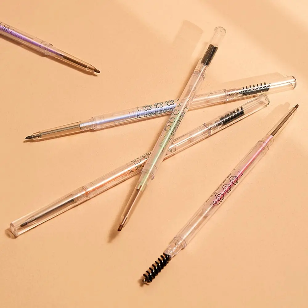 Lasting Sweatproof Sketch Natural Makeup Tool Slim Head Eyebrow Pencil with Brushes Brow Definer Eyebrow Liner Eye Brow Pen