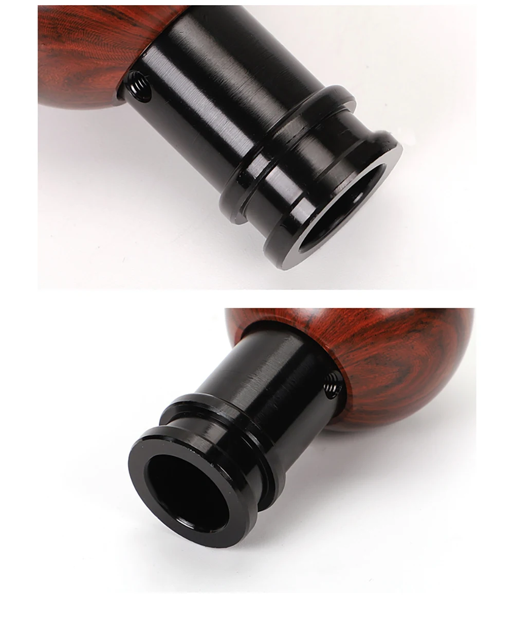 Mahagoni Holzmaserung Carbon Fiber Schaltknauf Auto Innenraum Manuelle/Automatikgetriebe Universal Auto Schalthebel – Detail 20