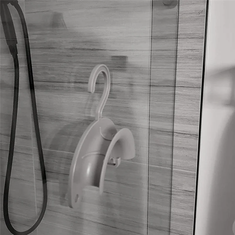 

Y45A-Hose Hanger With Hook Hanger And Suction Cup White For Drying After Cleaning Sleep And Breathing Machine Parts