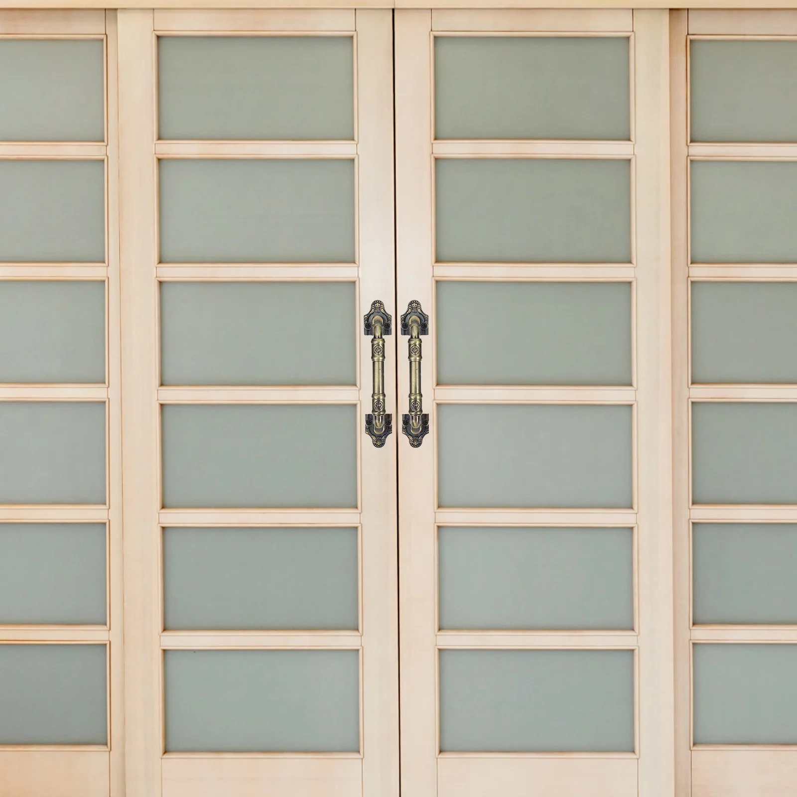 

1Set Alloy Barn Door Pull Handle Replacement Durable Metal Handle for Wooden Garage Shed Sliding Doors Mobile Home Door Knobs