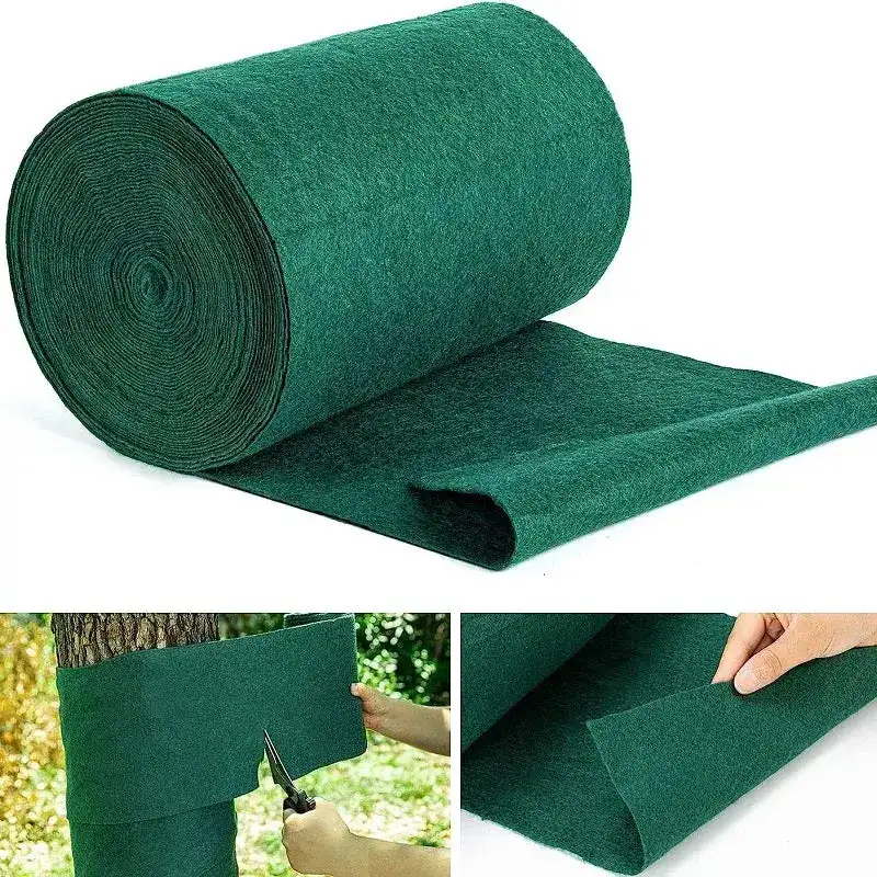 Tree Trunk Protector Gardening Wrap Winter-Proof Tree Trunk Shrub Plants Antifreeze Bandage Tape Entangled Cotton Cloth Warm