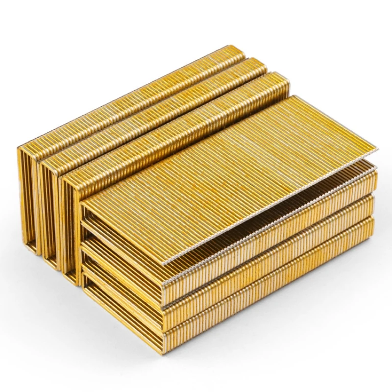 800pcs F32 Staples Straight Brad Nail 800pcs K425 U-shaped Nails for Cordless Electric Nail Gun for Wooden Working Power Tools view 4