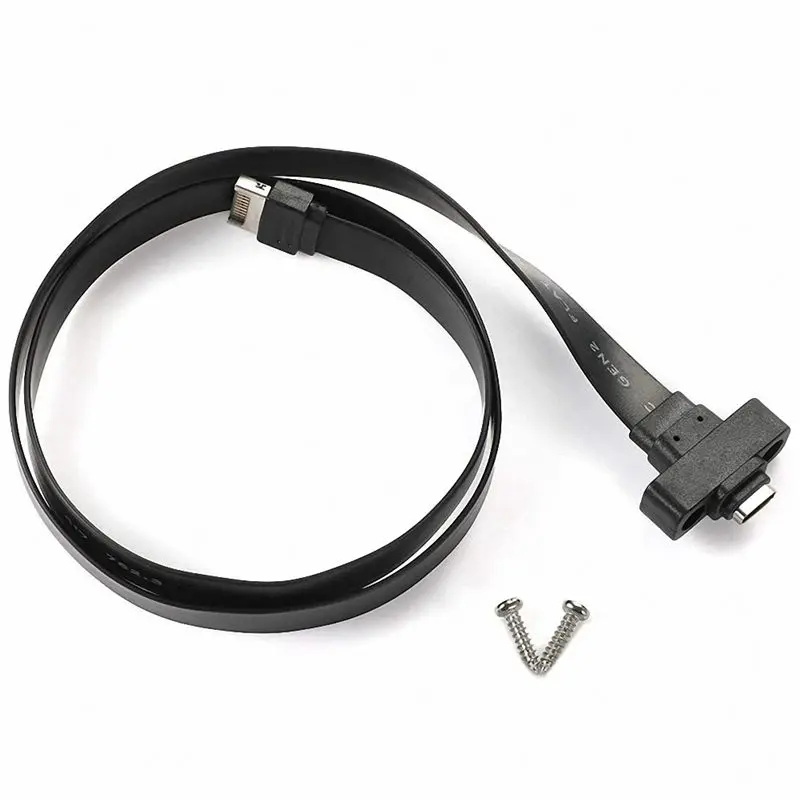 Ingenious-USB 3.1 Front Panel Type E Male To USB-C Type C Expansion Cable Computer Motherboard Connector Wire Cord Line