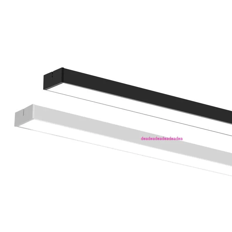 LED office light strip light office supermarket store commercial aluminum chandelier strip chandelier customization