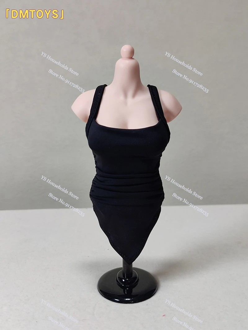 DMTOYS 1/6 Female Soldier Hanging Neck Sport Vest Loose Suspener Hot Top Clothes Accessory For 12