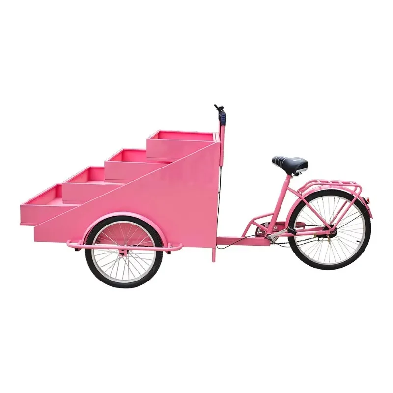 

Street Vending Bicycle Carts Mobile Carts Street Vegetables and Fruits Supplier Carts