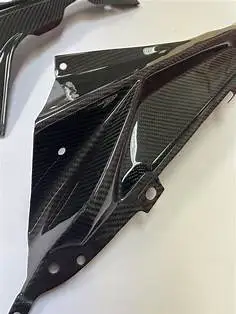 3K Gloss Matte Twill Plain Custom Carbon Parts, High Strength Molded Carbon Pipe Components For Automobile Exhaust System Modifi