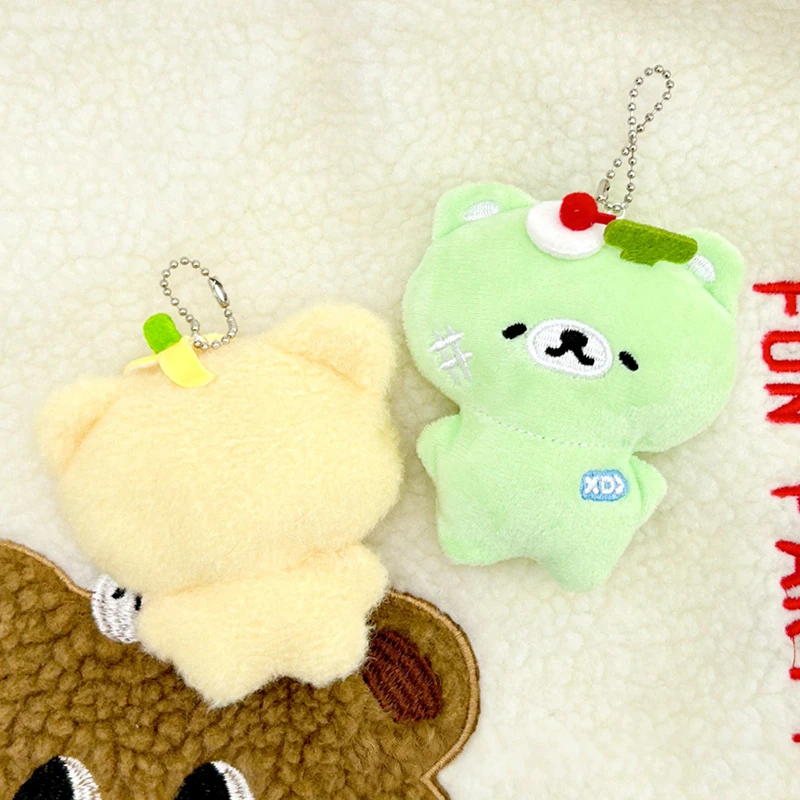 พวงกุญแจตุ๊กตาหมีกล้วยน่ารัก ของตกแต่งกระเป๋าเป้ ของขวัญวันเกิดที่สมบูรณ์แบบสำหรับเด็ก ที่แขวนกุญแจรถ