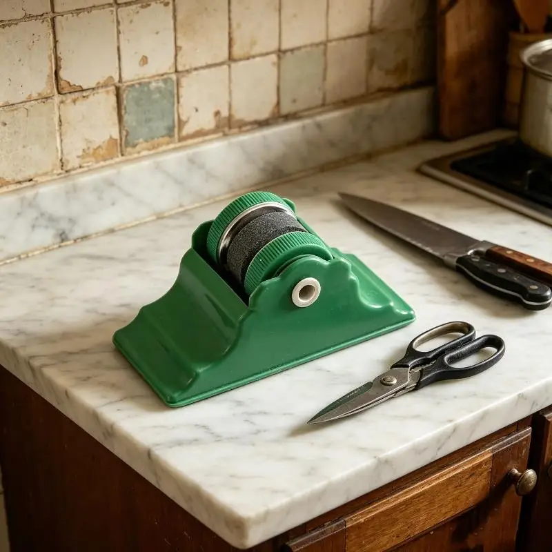 ~Manual Kitchen Knife Sharpener Fast Sharpening Tool For Knives And Scissors Home Use