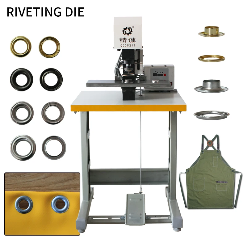 

Hole Making Machine Eyelet Punching Machine Semi Automatic Snap Button Pressing Machine