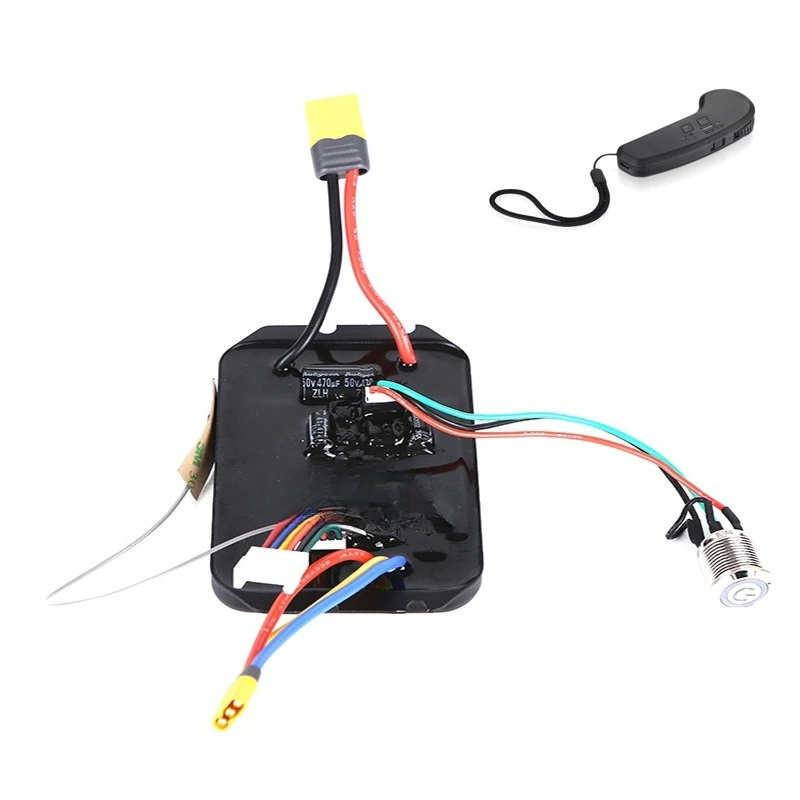Electric skateboard controller, skateboard single-drive controller with charging cable Switch cable including remote control