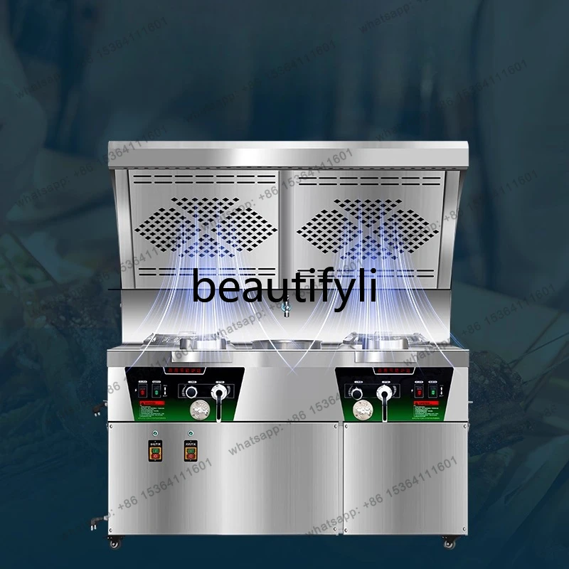 Oil fume purification integrated stove single stove restaurant fire stove commercial hotel special