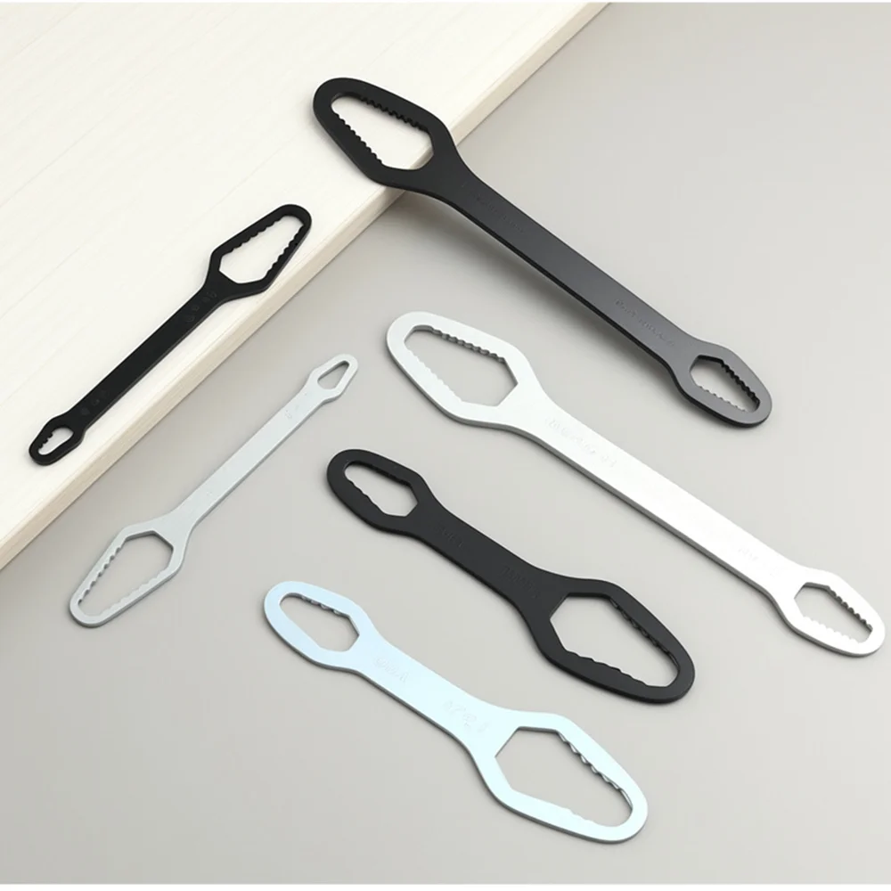 3-17mm Universal Torx Wrench Self-tightening Adjustable Glasses Wrench Board Double-head Torx Spanner Hand Tools for Factory
