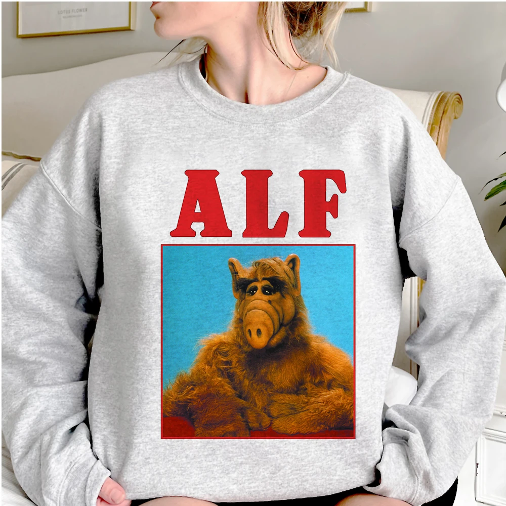 Alf Alien hoodie streetwear designer anime anime sweater harajuku girl pullover tracksuits printed design Japanese Y2K pattern