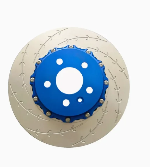 

For High-Performance 2-Piece Rear Brake Disc Rotors 330mm*22mm Original Equipment (OE) Part Number 4F0615601B for Audi S6 Avant