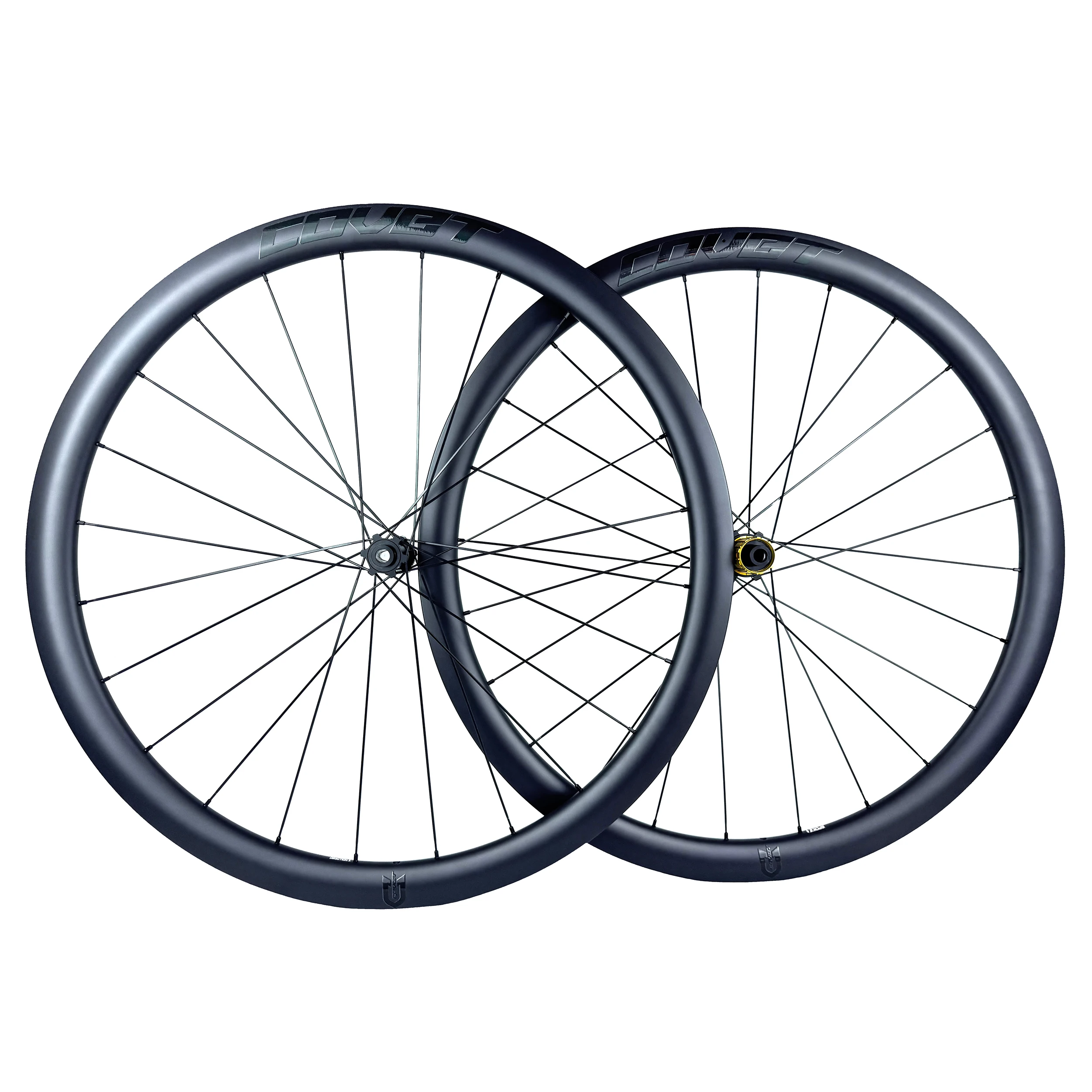 Covet 1300g Ultralight Road Bike Carbon Fiber Wheelset Tubeless Rims  Carbon Wheels Disc Brake 700c Road Bike