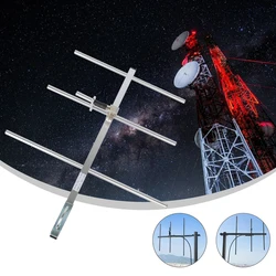 YNIBST Yagi Antenna UHF 400-470Mhz 7dBi High Gain Outdoor GMRS Vertical Base Antenna For Ham Radio Transceivers Repeater System