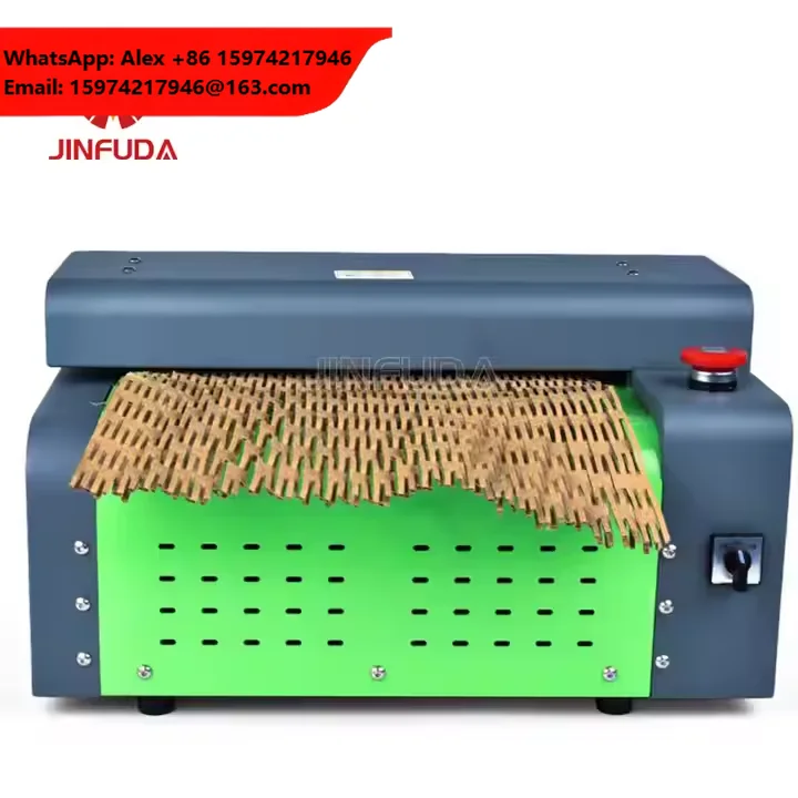 Eco Used Recycling Crinkled Paper Honeycomb Cardboard Cutting Small Waste Carton Paper Shredder Machine For Home