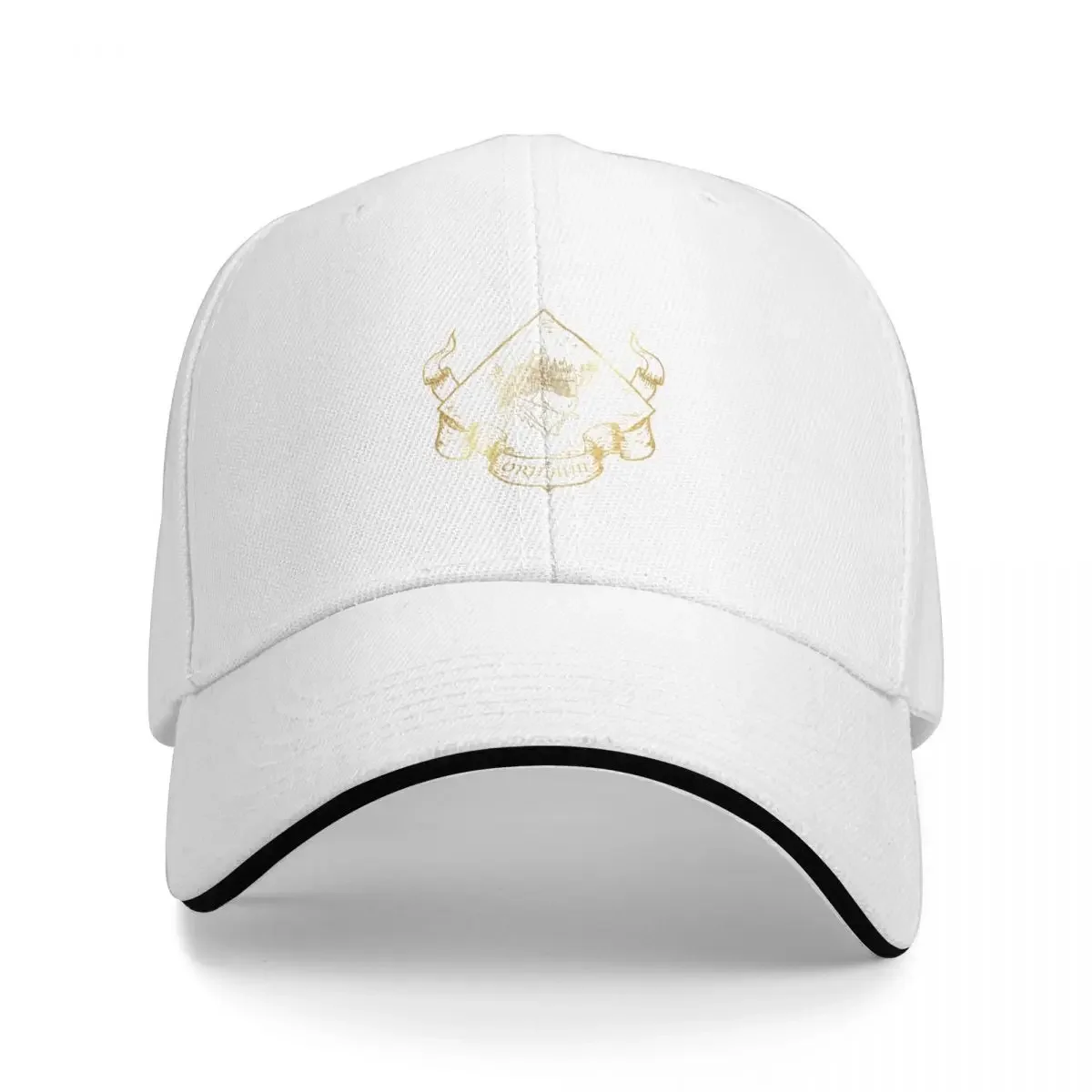 

Orilium in Gold Cap Baseball Cap beach hat gentleman hat Fashion beach hats for women Men's