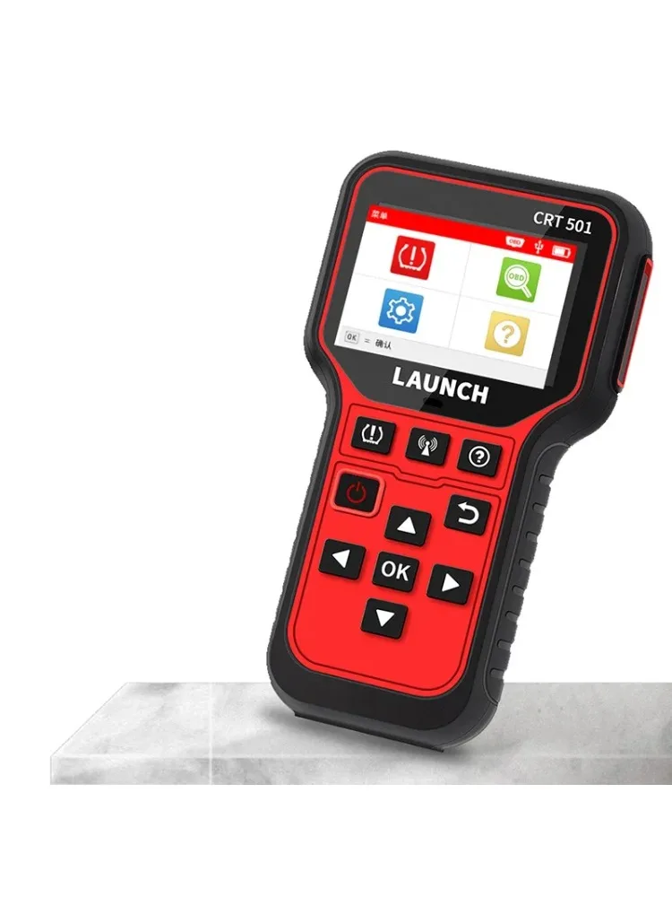 LAUNCH CRT501 TPMS Programmierwerkzeug 315MHz 433MHz OBD2 Scanner Reifendrucksensor-Aktivator Reset- und Nachlernwerkzeug Lebenslang Kostenlos