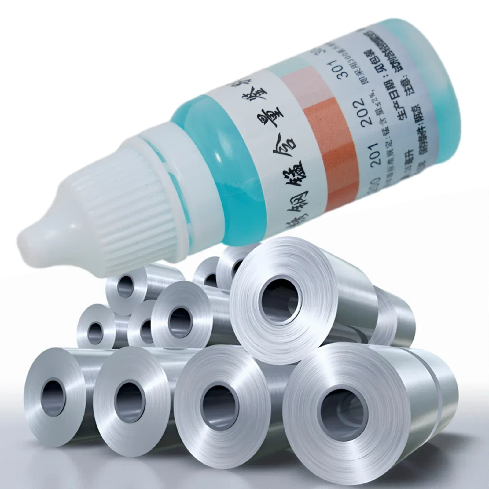 1Pcs 12ml 304 Stainless Steel Detection Liquid Identification Quick Content Analytical Test Drugs Quick Reagent Analytical Drugs