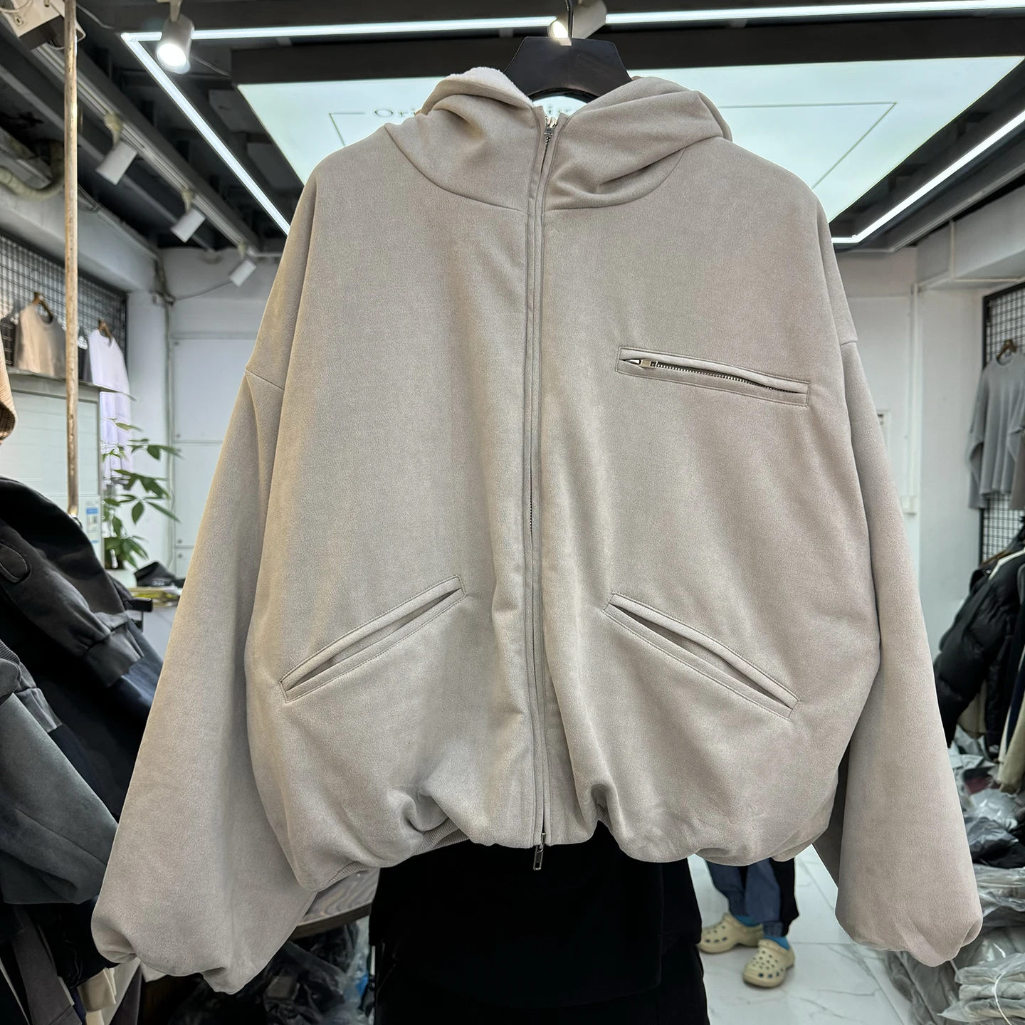 

Новая осенне-зимняя теплая куртка-кардиган на молнии с флисовой подкладкой в американском стиле, свободного кроя, унисекс, модная