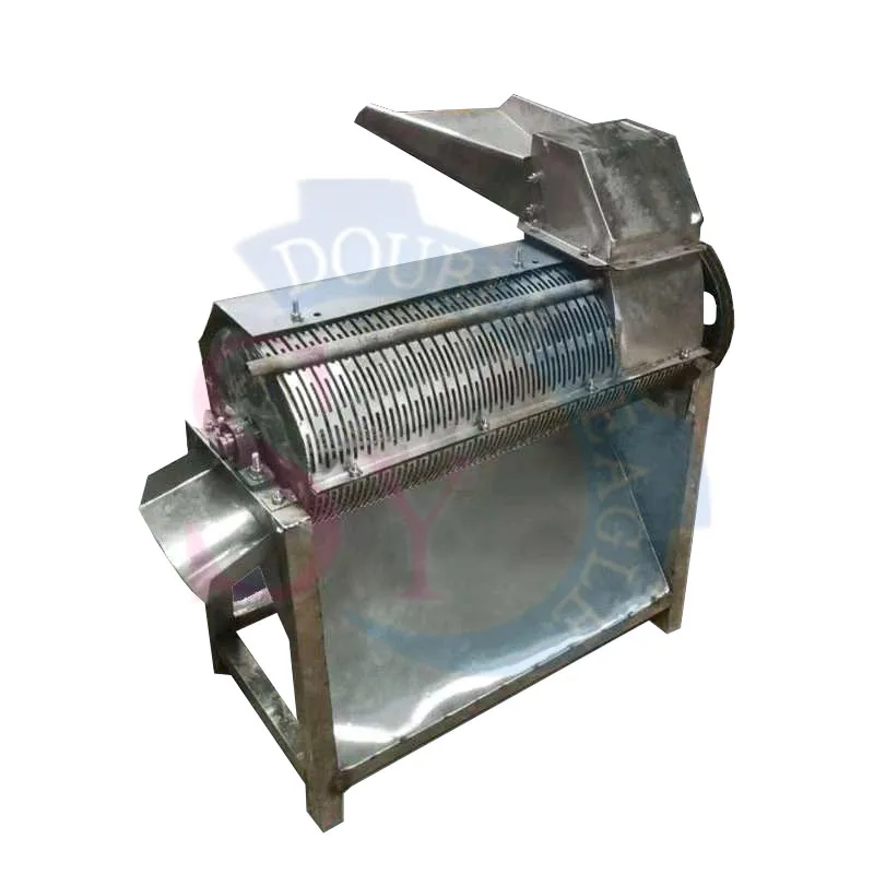 Industrial Stainless Steel Apricot Kernel Meat Separator Pulp Removing Machine Almond Seed Flesh Peeling Separating Machine