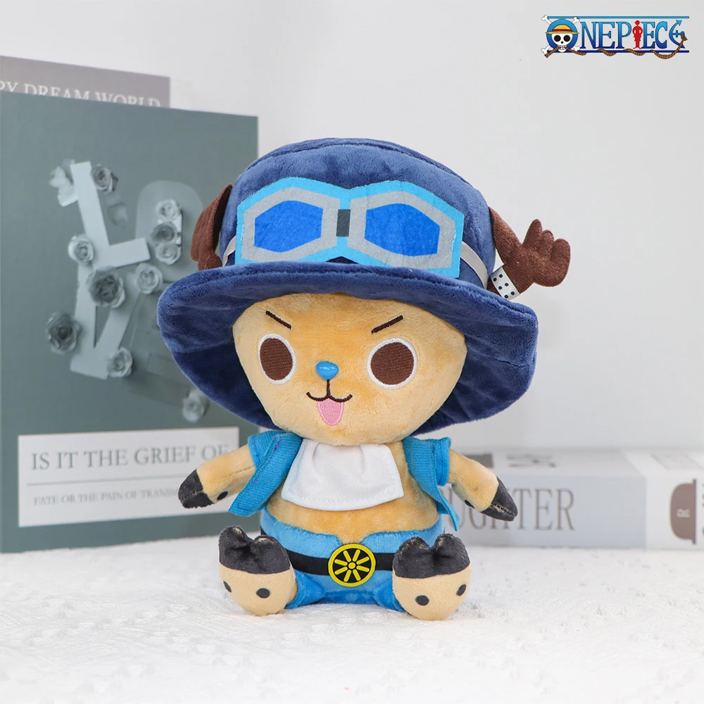 One Piece Original Plush Doll Straw Hat Pirates Luffy Sanji Sabo Tony Tony Chopper Anime Souvenirs Plushies Stuffed Toy Gifts view 6
