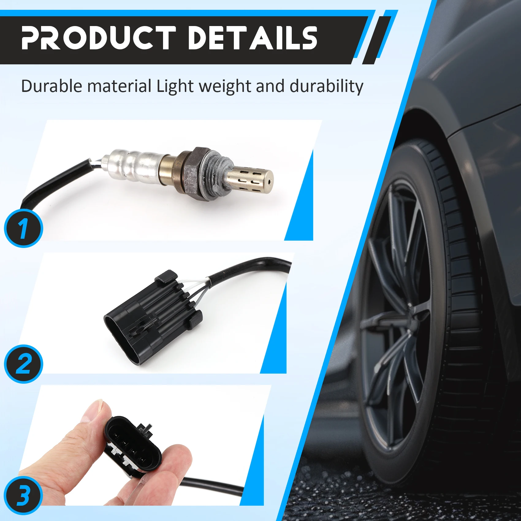 Sensor de oxígeno 19178961 para Isuzu Trooper Rodeo Sport Axiom Honda Passport 2001 Pontiac GTO 2004-2006-T61C