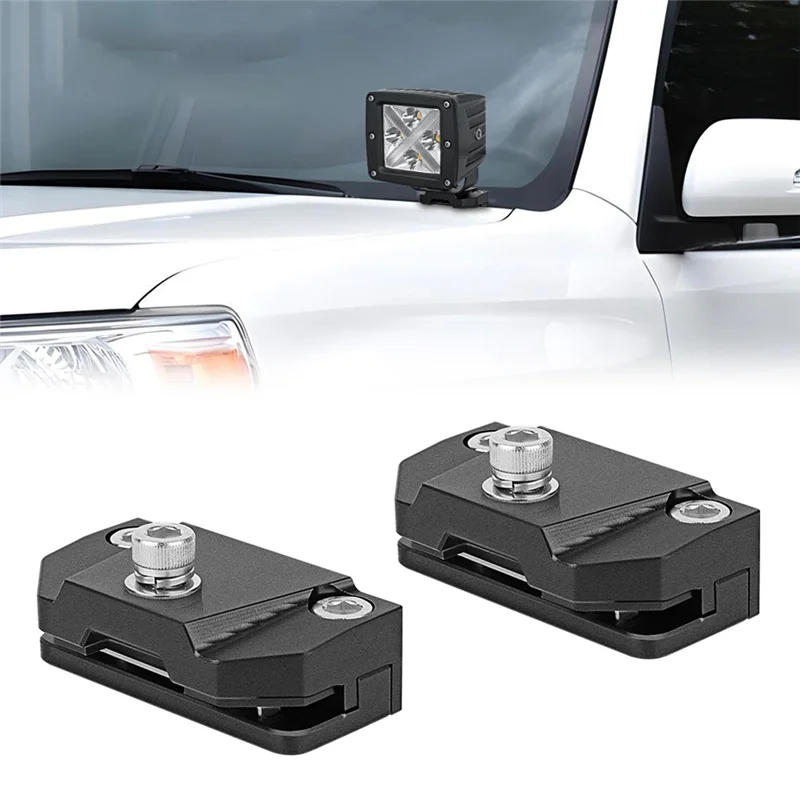 

For SUV Auto Universal Car Lights Bracket Led Mount Clamp Holder For Car Hood Mounting Work Bar Light