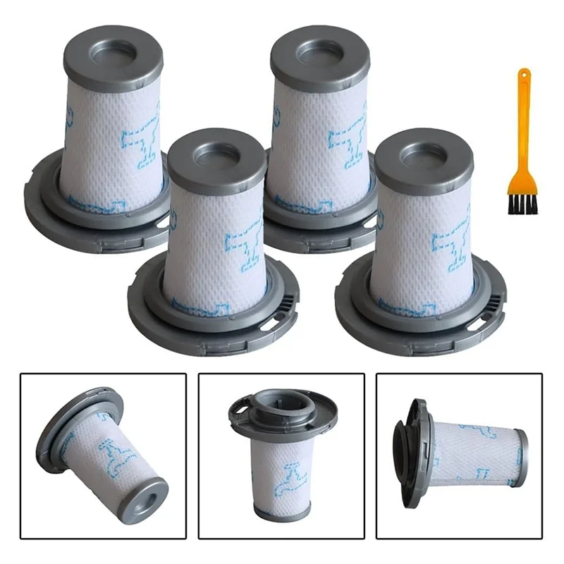 مجموعة مرشح بديلة ABNL للمكانس الكهربائية X-Force Flex 8.60 RH96 X-Pert 6.60 RH68، والمرشحات القابلة للغسل وفرشاة التنظيف