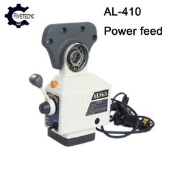 X Y Axis AL-410S 220V 110V Vertical Power Feed 550in-lb 200RPM Auto Table Feeder for Milling Machine