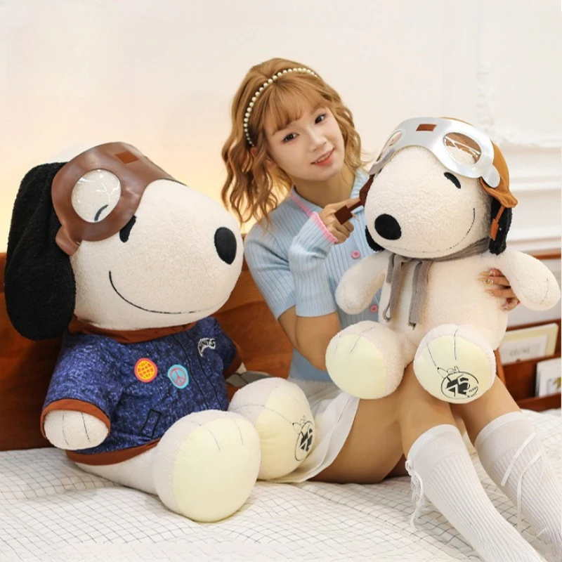 

30/50/70CM Snoo Pilot Plushies Big Size Cartoon Anime Plush Kawaii Ornament Comfortable Soft Doll Children's Toy Plush Gifts