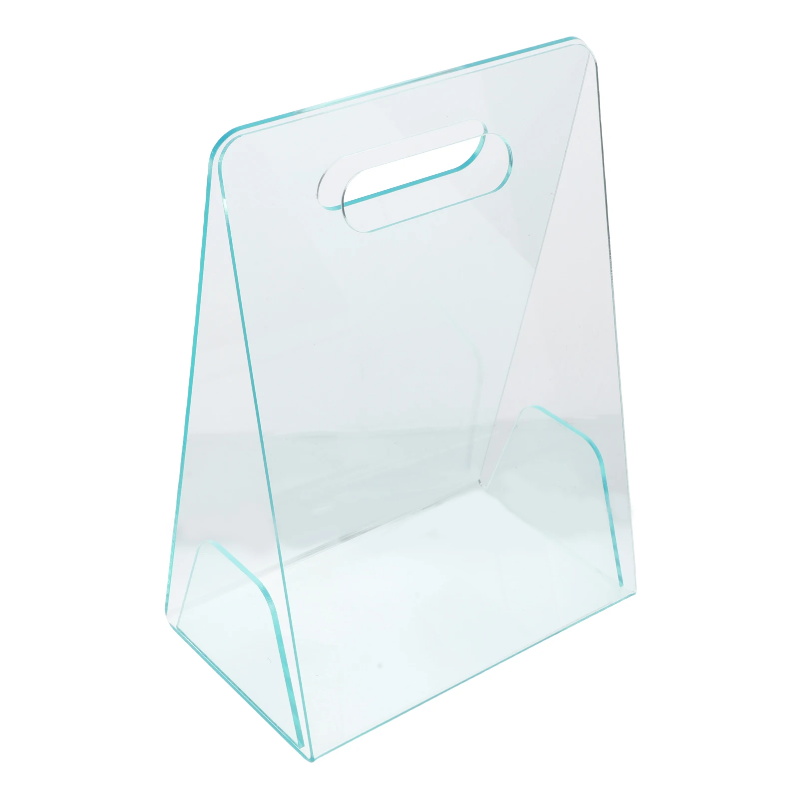 

Transparent Acrylic Hand-Held Flower Box Portable Clear Vase for Bridesmaids Wedding Floral Arrangement Decoration