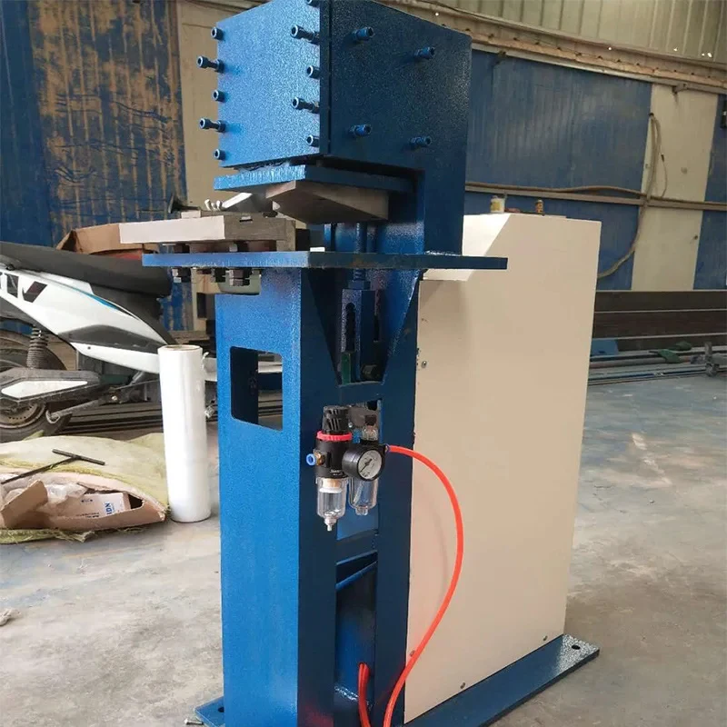 Sheet Metal Making Foot-Operated Pneumatic Duct Manufacturing Notching Hine
