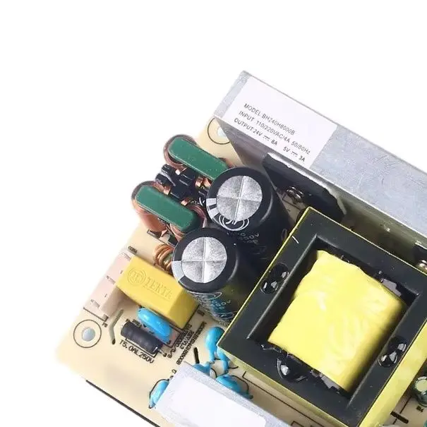 192W Switching Power Supply Module AC100-264V to DC24V 8A 5V 3A Dual Output Overvoltage Short Circuit Protection