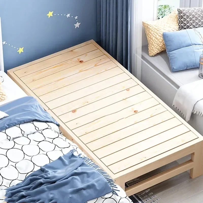 -modern Master Beds Fashionable Sleeping Minimalist Apartment Solid Wood Beds Single Confortable French Letto Modern Furniture