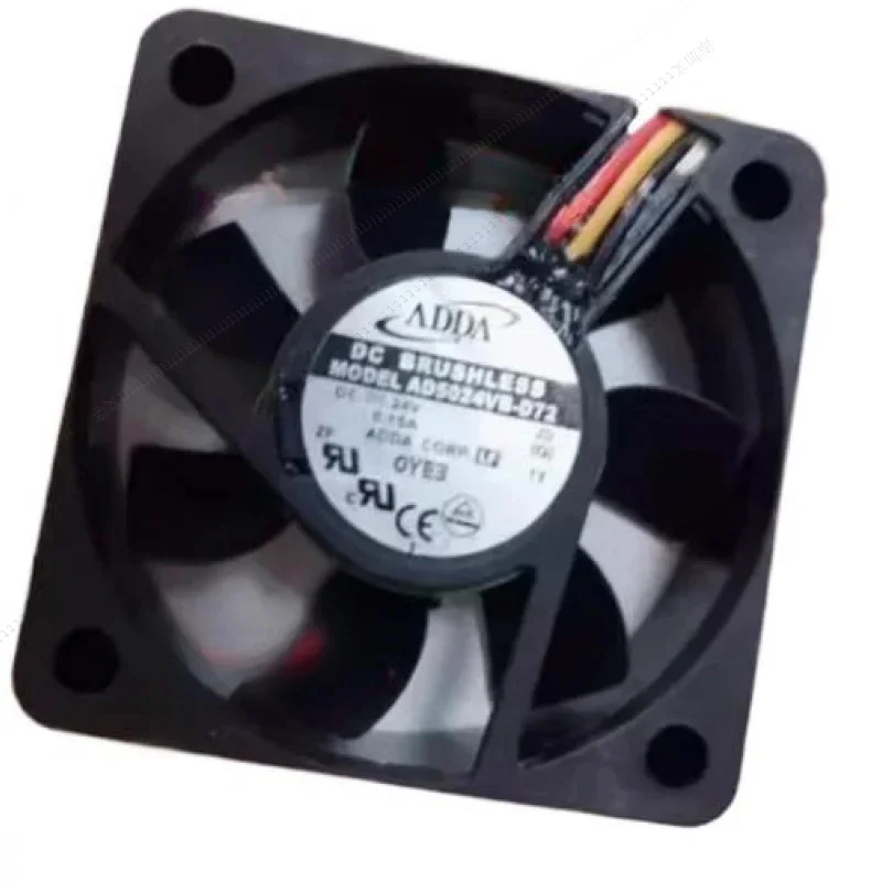 

W ADDA AD5024VB-D72 DC 24 В 0,15 А 50x50x15 мм 3-проводной охлаждающий вентилятор для сервера