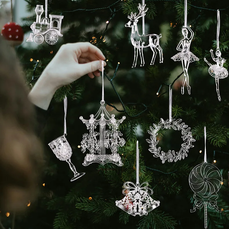 عيد الميلاد الملاك الحلي واضح الملاك قلادة عيد الميلاد شجرة عيد الميلاد شنقا الديكور لمستلزمات الحفلات