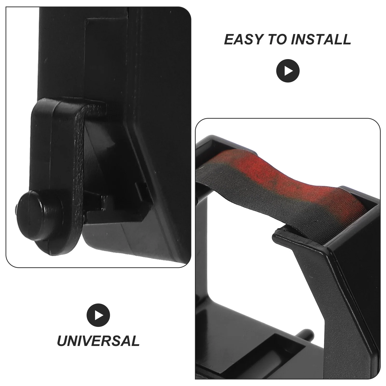 ساعات حضور بإطار شريطي عالمي متوافقة مع علامات تجارية متعددة، طباعة واضحة، سهلة التركيب، فعالة من حيث التكلفة #6