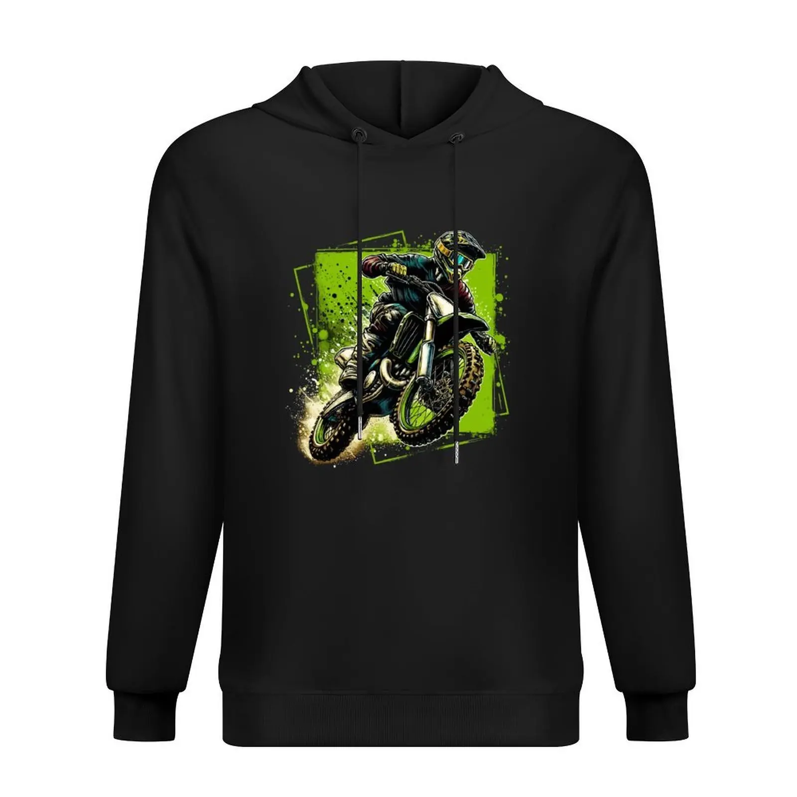 

Dirt Bike Hoodie anime clothing men's clothing male clothes clothes for men big size hoodie