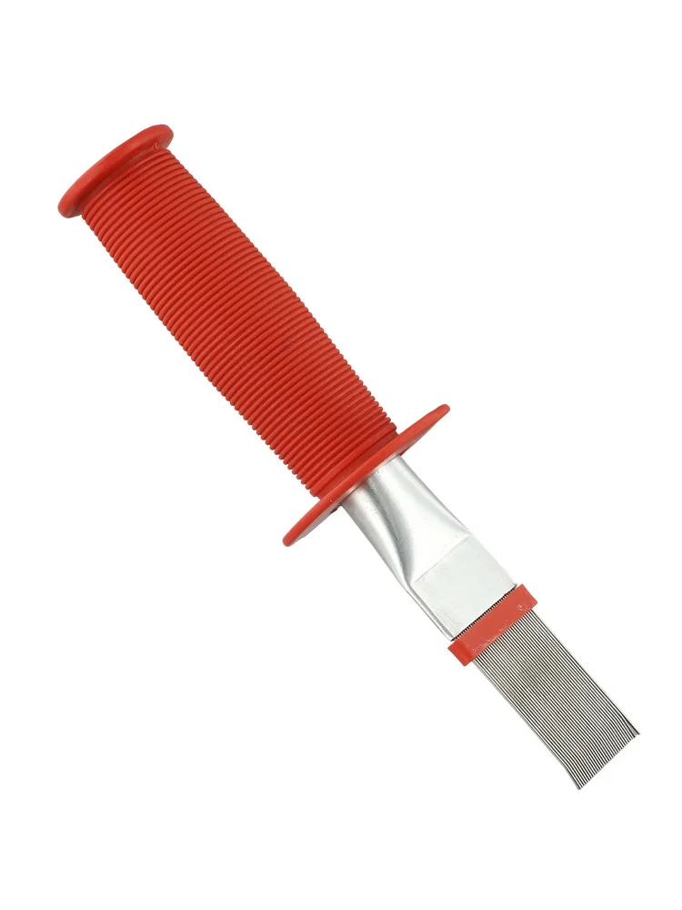 Cleaning Tasks Air Conditioner Maintenance 20*4cm Stainless Steel Fin Comb Cleaning Brush Air Conditioner Brush