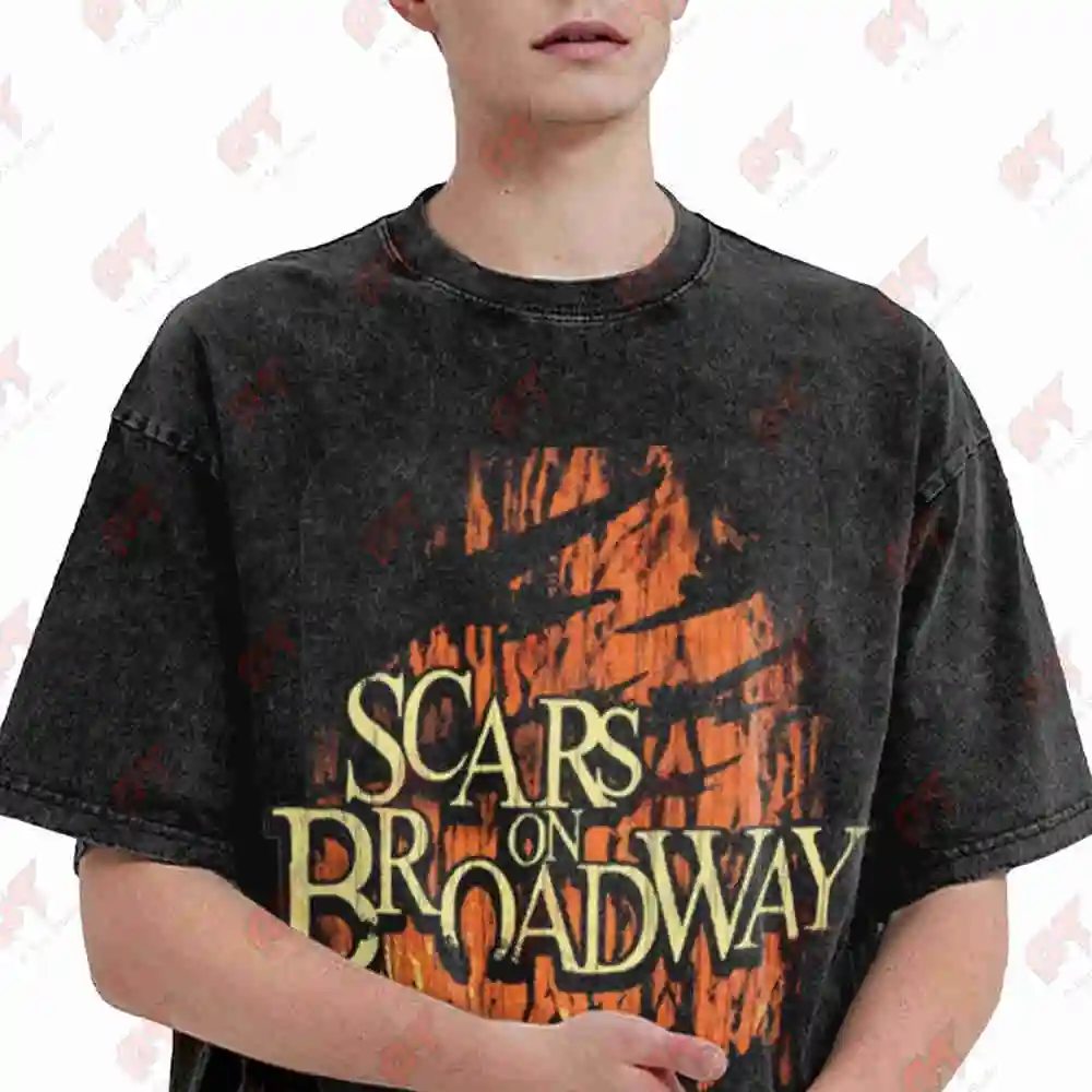 Vintage 2000S Scars On Broadway Daron Malakian SOAD Vintage Washed Tee Pure Cotton T-Shirt