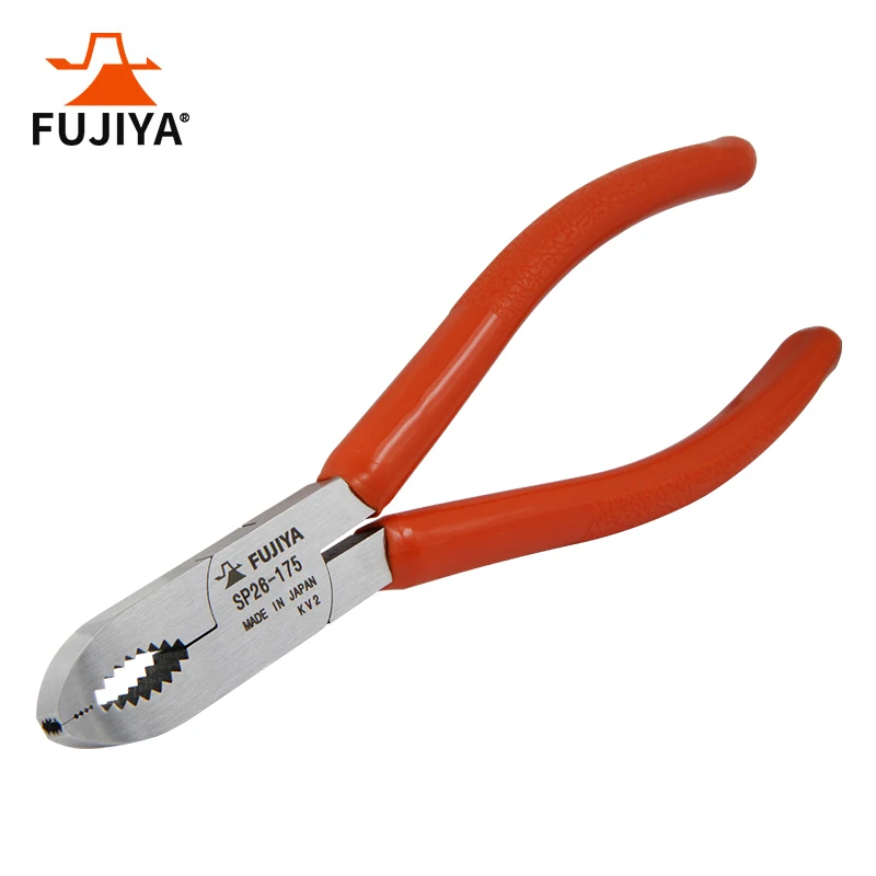 FUJIYA SP26-175 Screw Pliers M2-M6 Rust Screw Removal Tool Multifunctional Slip Joint Pliers 7 Inches 175mm Screw Removal Pliers