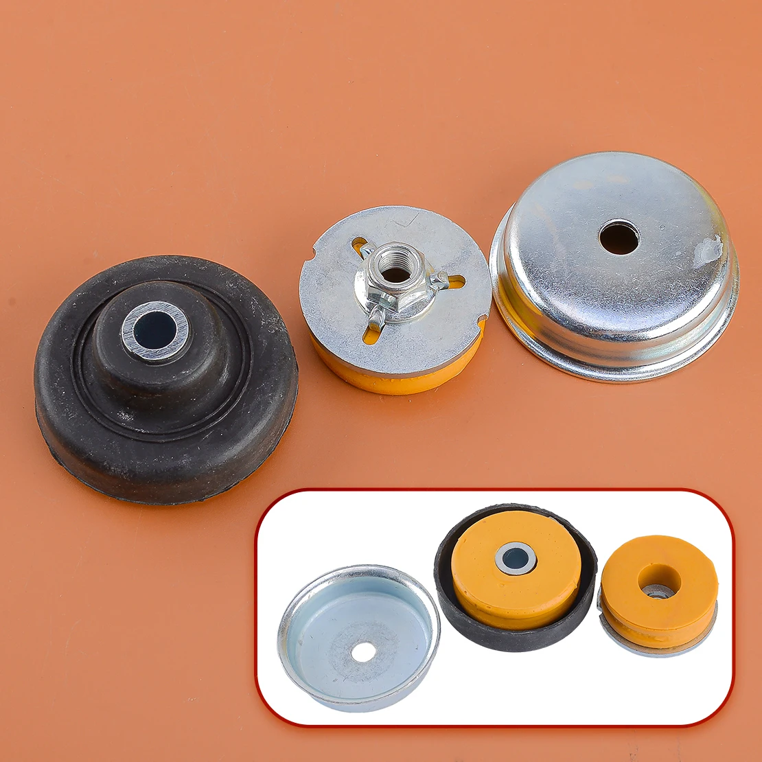

33506767010 Top Suspension Strut Mount Bushings Rear Set 33506771738 Fit for BMW 3 E90 E92 E93 1 E87 E88 33526764418 33506771737